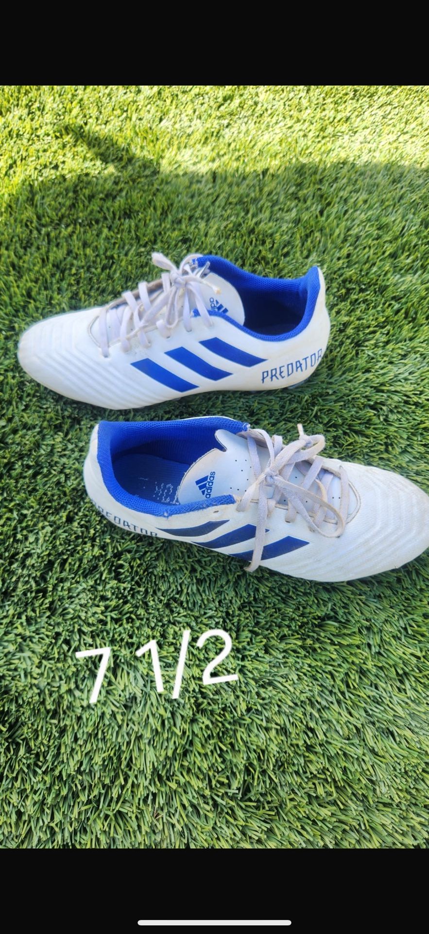 Size 7 And A Half Adidas Cleats