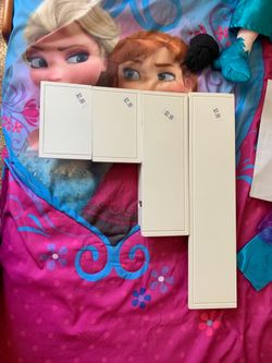 White shelves for $13