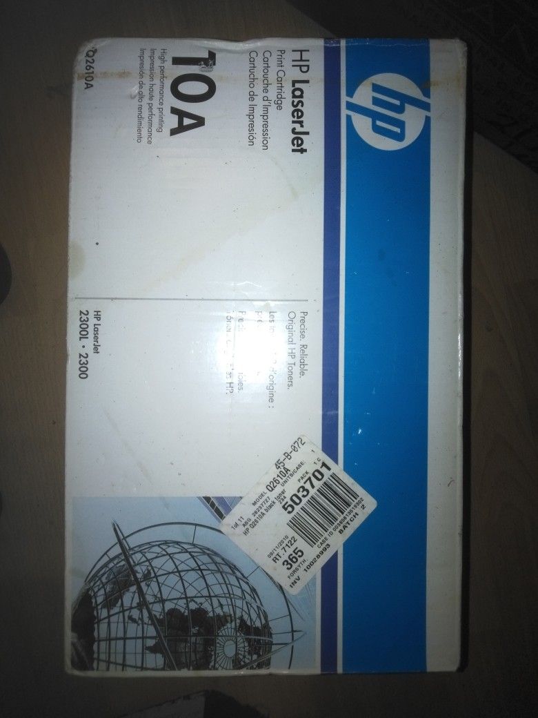 HP 10 A Ink Cartridge