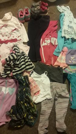 Girl clothes 4 and 5 years old