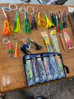 Large Big game saltwater trolling lure lot