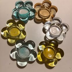 Candle Holders Glass 