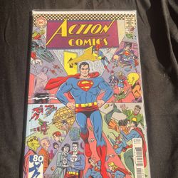 Action Comics 1000 (variant 1960s cover - Michael & Laura Allred)