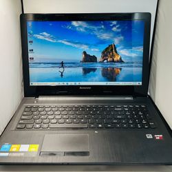 Lenovo 15” AMD A8-6410 Radeon R5 Graphics 16GB RAM 256GB SSD