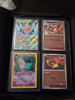Pokemon and One Piece cards