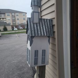 Unique Old Country Church Birdhouse