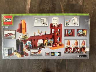  LEGO Minecraft The Nether Fortress 21122 : Toys & Games