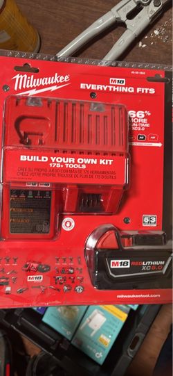 Milwaukee battery and charger