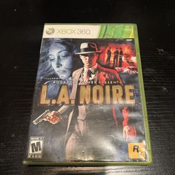 LA Noire Xbox 360