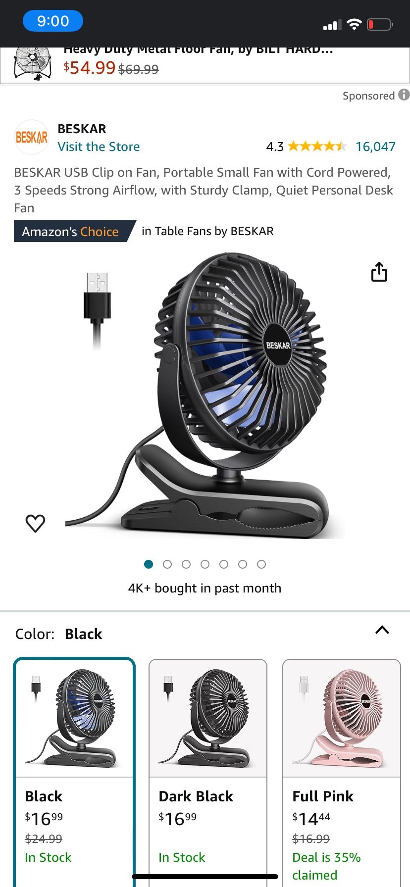 USB Fans