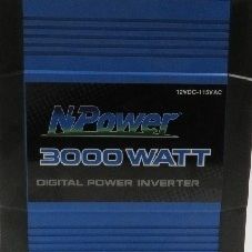 NPower (contact info removed) 3000 Watts Digital Power Inverter