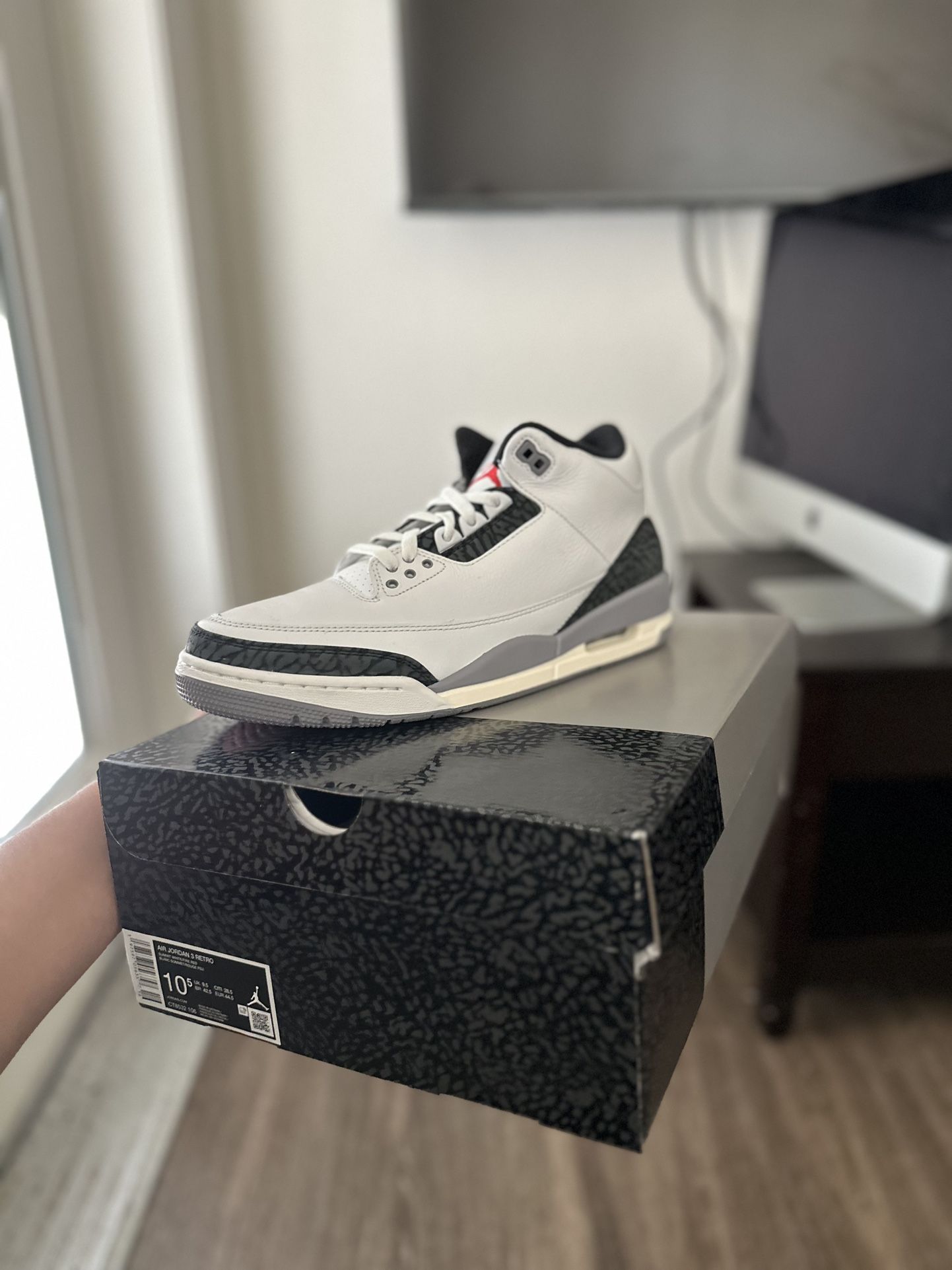 Jordan 3 Cement Grey