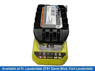Ryobi Pcg002 Green Battery Charger