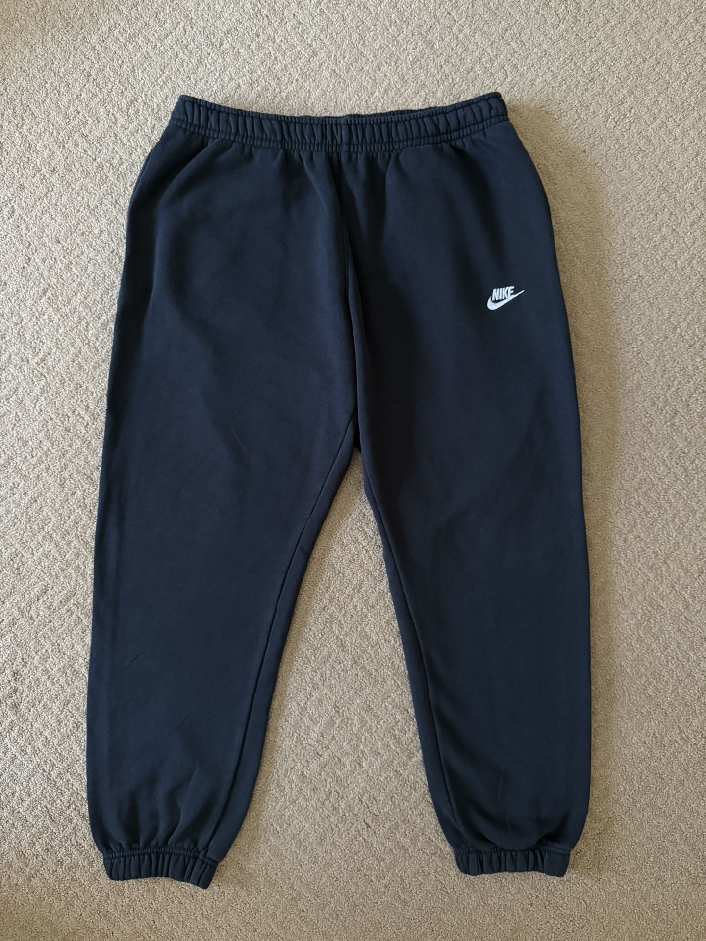 Nike Sportswear Club Fleece Jogger Pants Black size XL