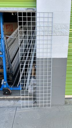 1 Clothing Metal Standing Wall Racks