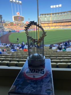 Dodgers 2025 World Series Trophy