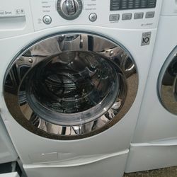 Lg Washer And Dryer Set Electric 30day Warranty 