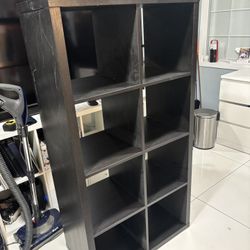 Kallax Black shelf Unit