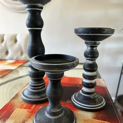 Wooden Candle Holders For Pillar Candles
