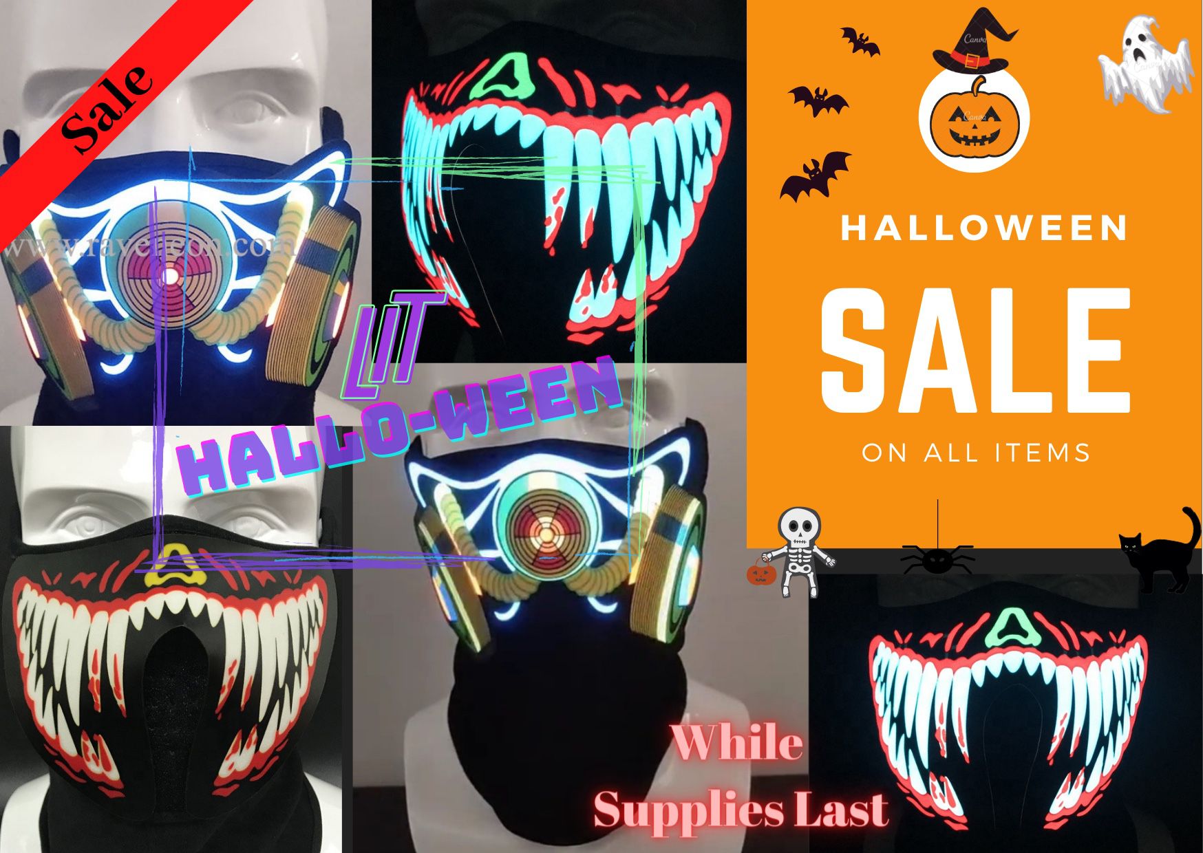 All New!!! Early Halloween Sale LED