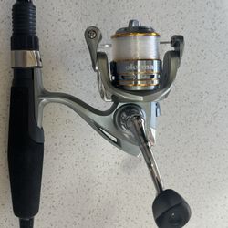 Okuma Rox-20 Spinning Reel + Abu Garcia Ike Dude Rod Combo