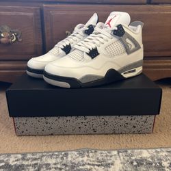 Jordan 4 Cement (2025) Sizes: [9, 9.5, 10, 11, 11.5, 13]