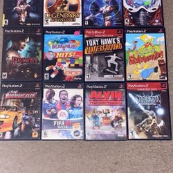 Bulk Buy Variety Ps2 Games