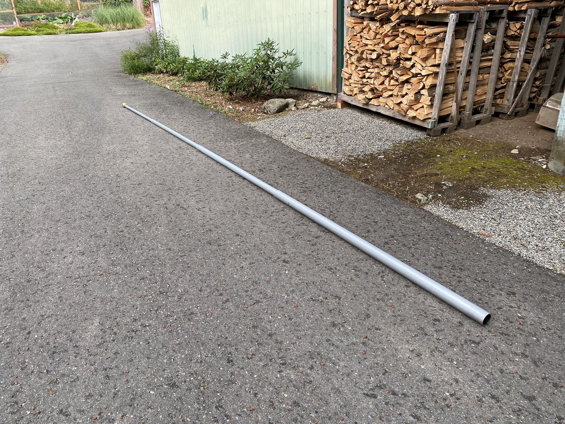 20’ Telescoping Aluminum Flagpole