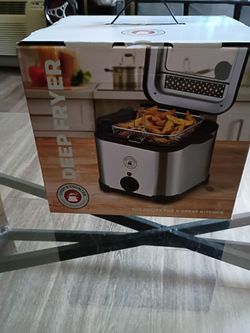 Chefs counter deep fryer