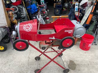 Pedal fire truck
