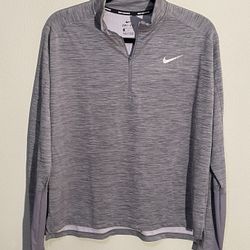 Nike Women’s Dry-Fit Grey Running Long Sleeve Top