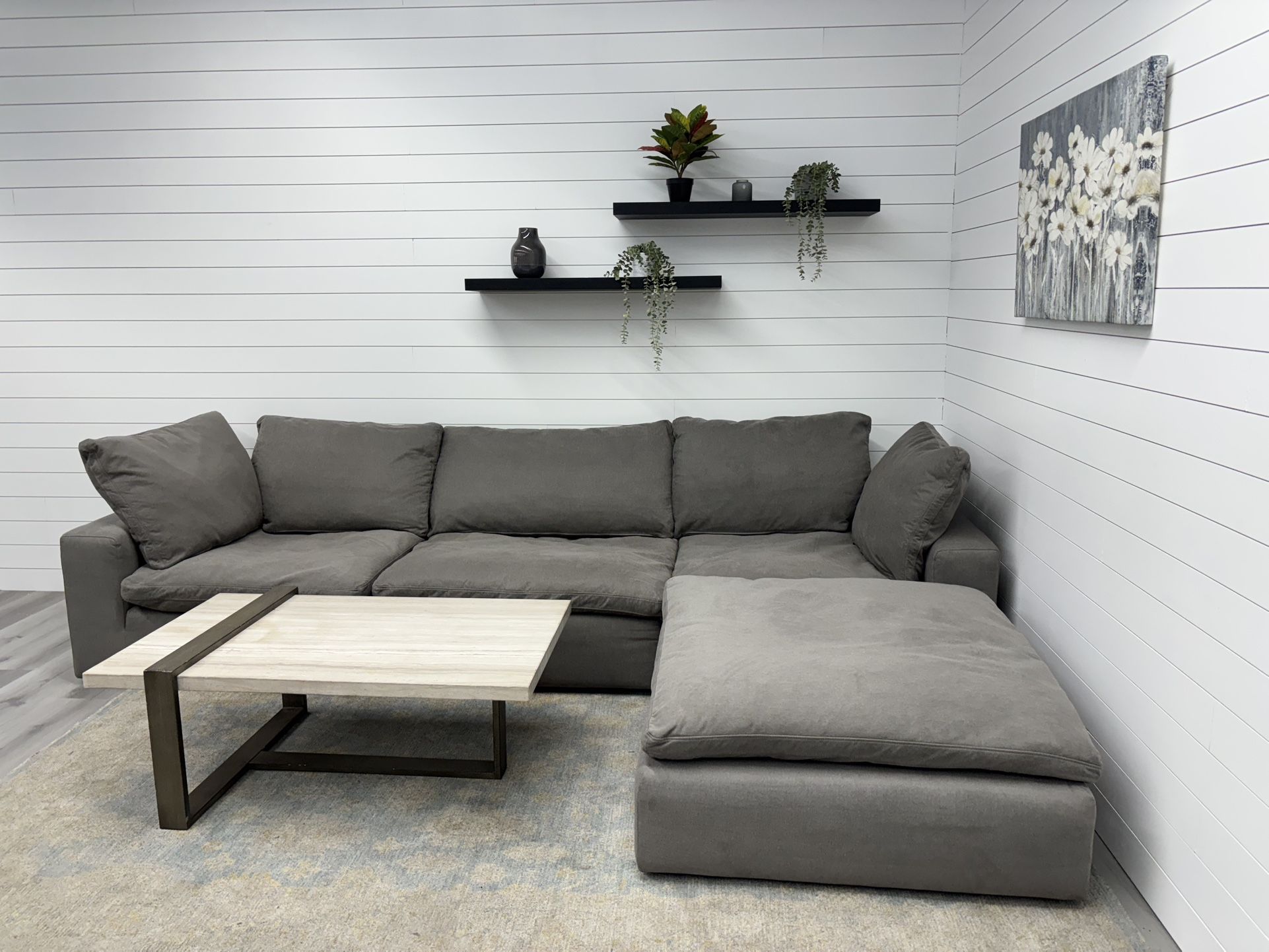 Grey Modular Couch