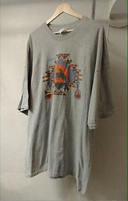 Vtg Cal Cru 90s Navajo Graphic T-Shirt 3XL