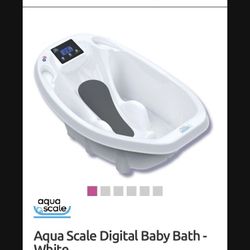 Brand New Baby bath tub w/digital scale!