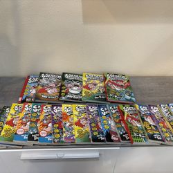 22 Captain Underpants books bundle