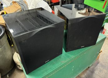 Energy e:XL-S12 Powered 150W Subwoofer W Discrete Mosfet Amplifier