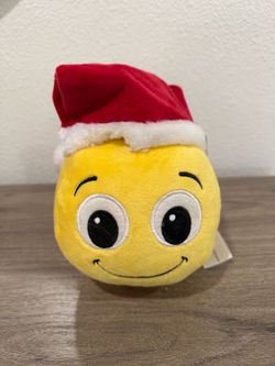 Holiday Moving stuffed happy face