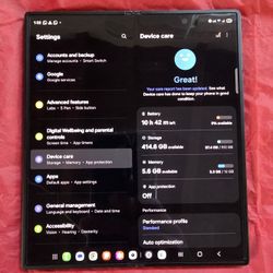 Samsung Galaxy Z Fold 6 512gb Crafted Black Factory Unlocked