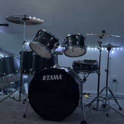 Tama Imperialstar 6-Piece Drum Set with Meinl Cymbals