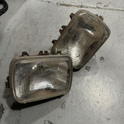 Pair Of Square Lights 