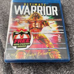 Ultimate Warrior Blu Ray 2 Disk Wwe