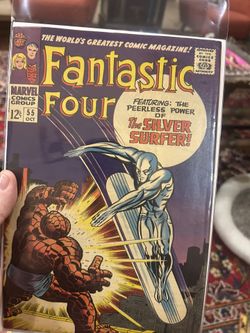 Fantastic Four # 55 VF Marvel Silver Age Comic Book Dr. Doom 