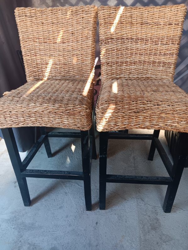 2 Counter Height Bar Stool Chairs For $20