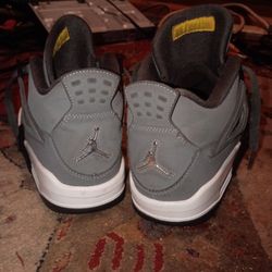 NIKE Jordan4 Retro Cool Grey CHROME-DARK CHARCOAL 2019  Men US9