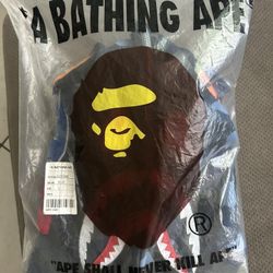 Blue Bape Hoodie 