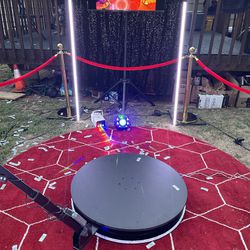 360 Photo Booth Platform (3 To 4 People)