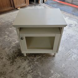 White Nightstand Or End Table
