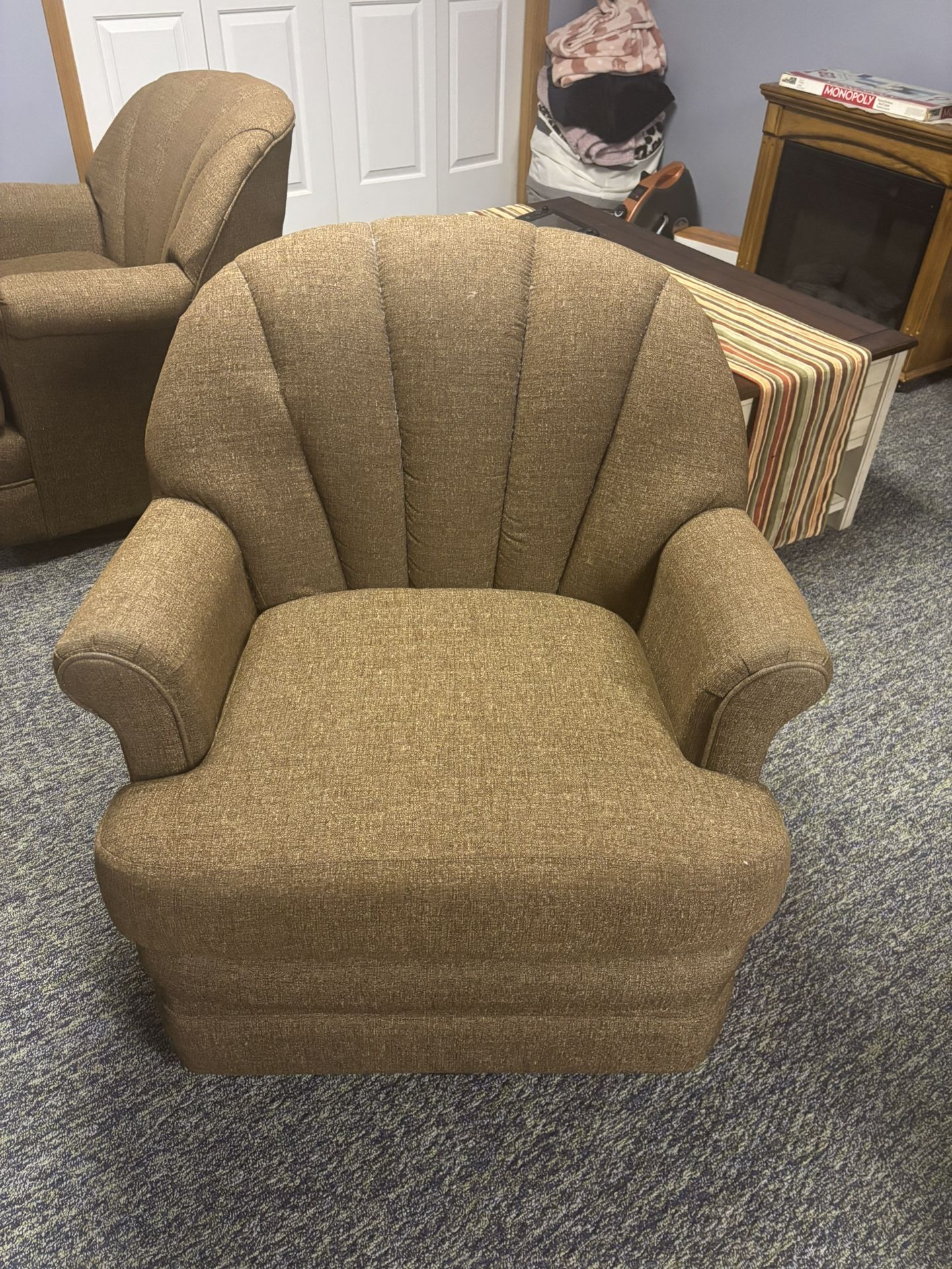 2 Rocker/swivel Chairs