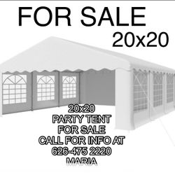 20x20 Feet Party Tent Heavy Duty Marquee Canopy Outdoor Wedding tent Carport Events Shelter Tent for Parties BBQ with Storgae Carry Bags