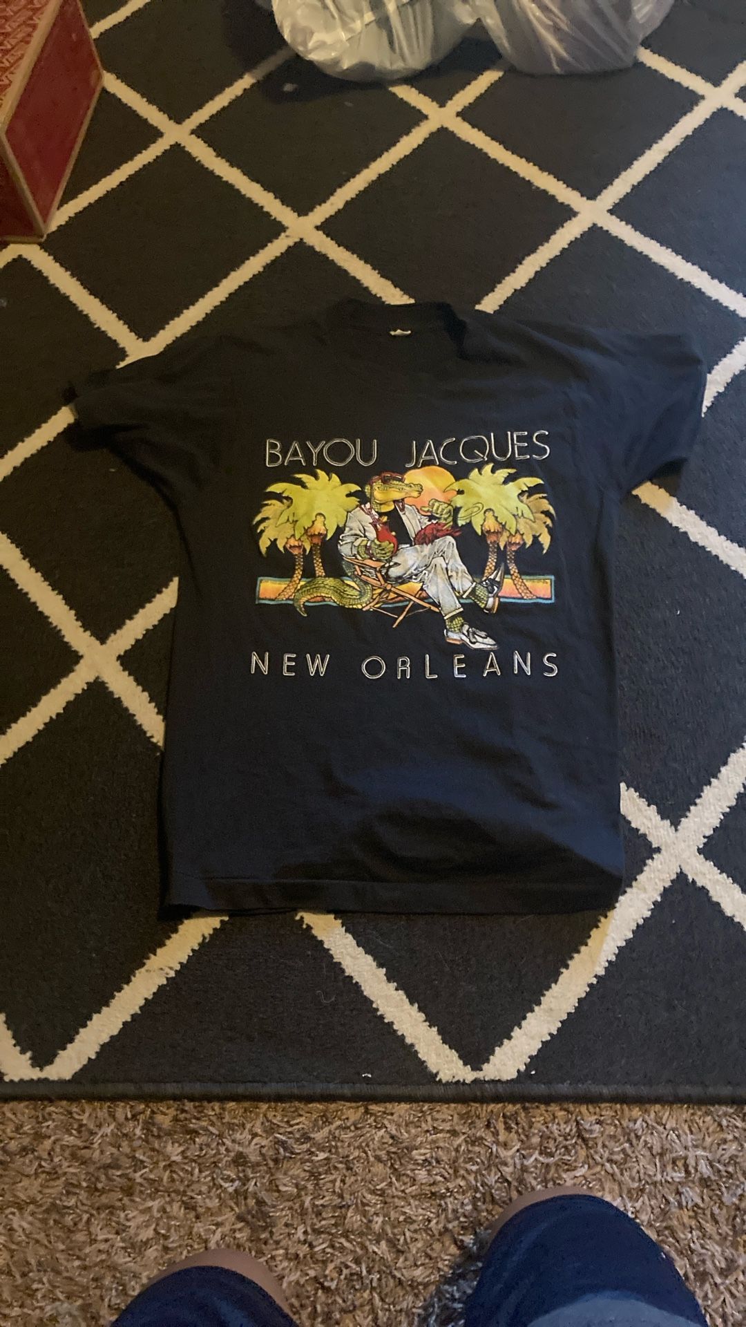 Bayou Jacques New Orleans Vintage Shirt M